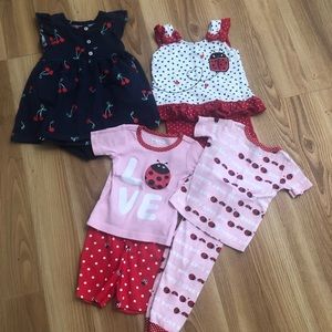 Carter’s & Children’s Place Baby Girl, 9 months